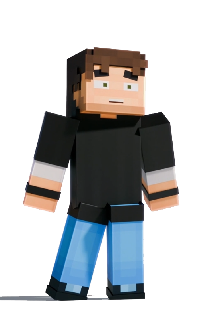 Image d'un personnage minecraft